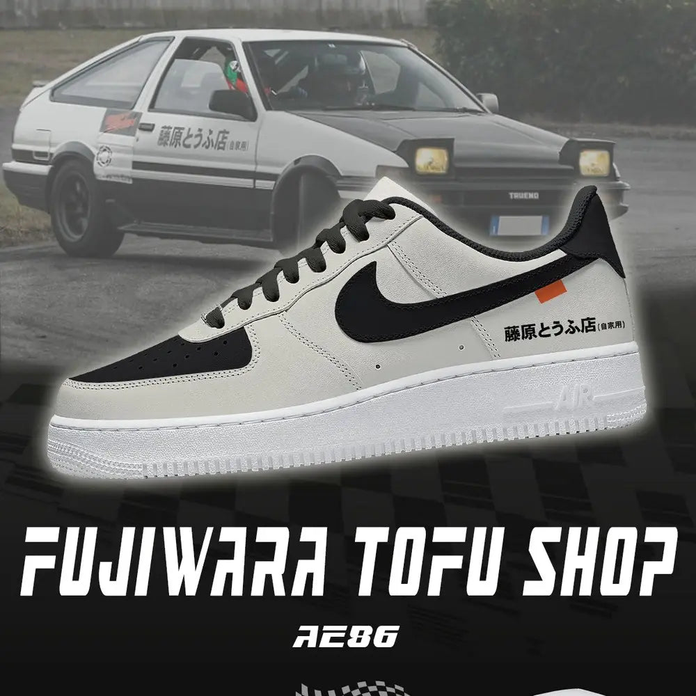 AE86 Fujiwara V.1 Initial D Low Top Shoes