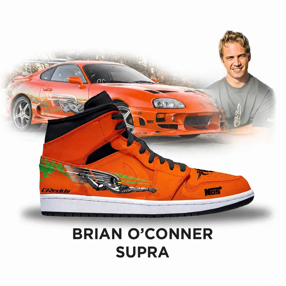 Brian O'conner Supra Fast and Furious New Edition High Top Shoes