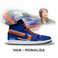 Han Monalisa Fast and Furious New Edition High Top Shoes