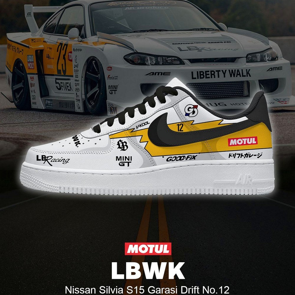 Silvia S15 Garasi Drift No 12 AF1 Shoes