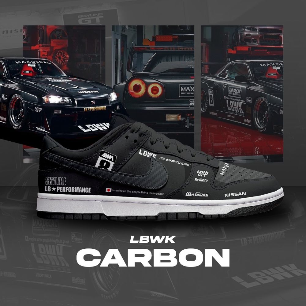Carbon Liberty Walk Dunk Shoes