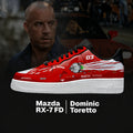 Dominic Toretto Fast and Furious Special Edition Low Top Shoes