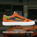 Brian O'Conner Toyota Supra Fast and Furious VOS Low Top Shoes