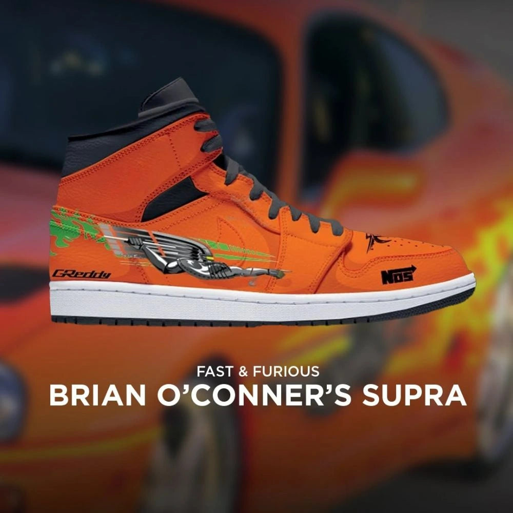 Brian O'conners Supra Fast and Furious New Edition High Top Shoes