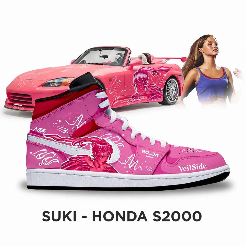 Suki Honda S2000 Fast and Furious New Edition High Top Shoes