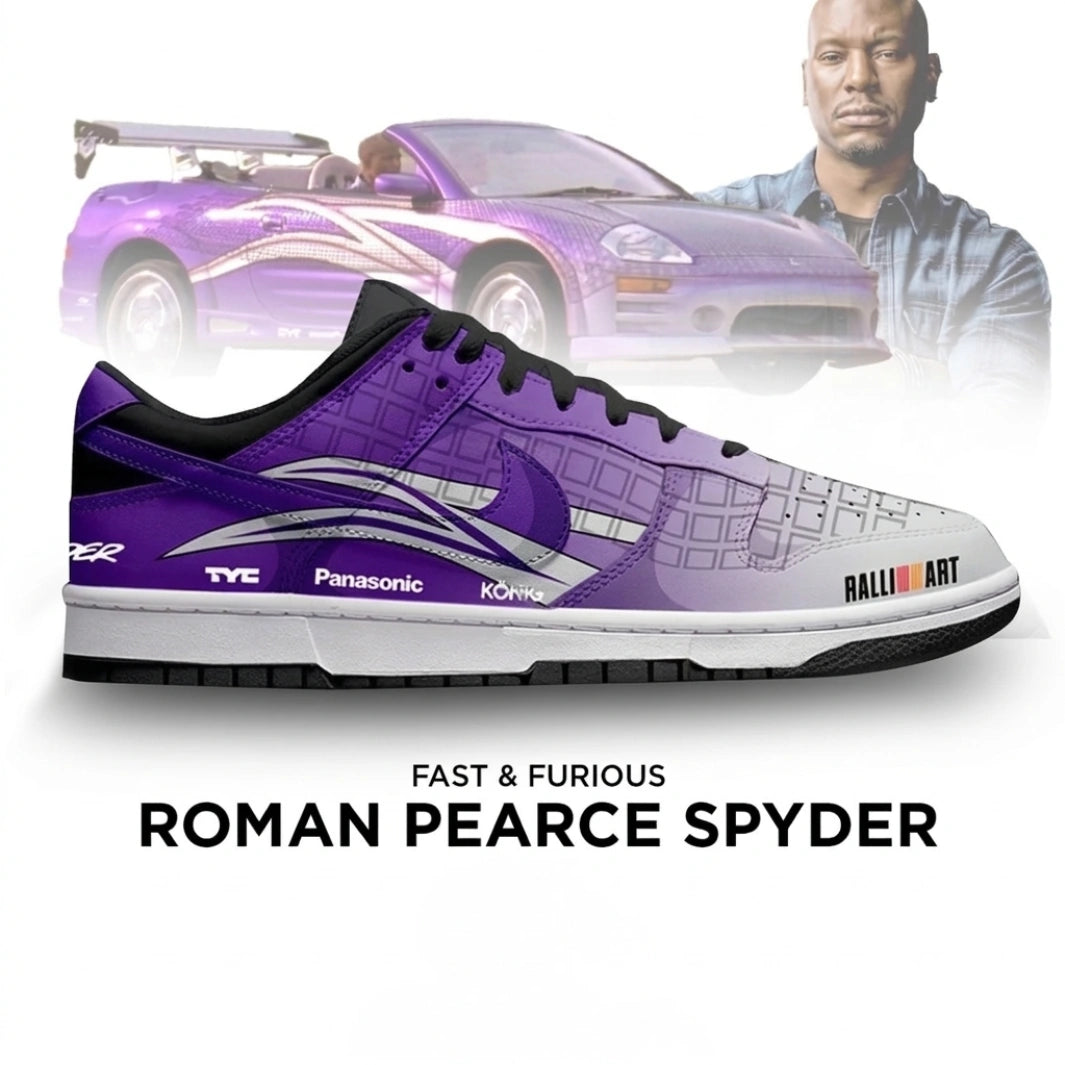Roman Pearce Spyder Fast and Furious New Editon Low Top Shoes