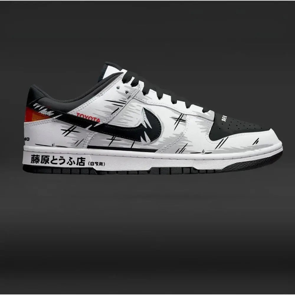 Takumi Fujiwara Trueno AE86  Initial D Limited Low Top Shoes