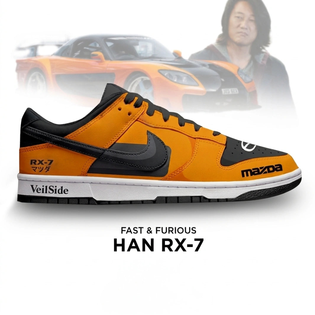 Han RX-7 Fast and Furious New Editon Low Top Shoes