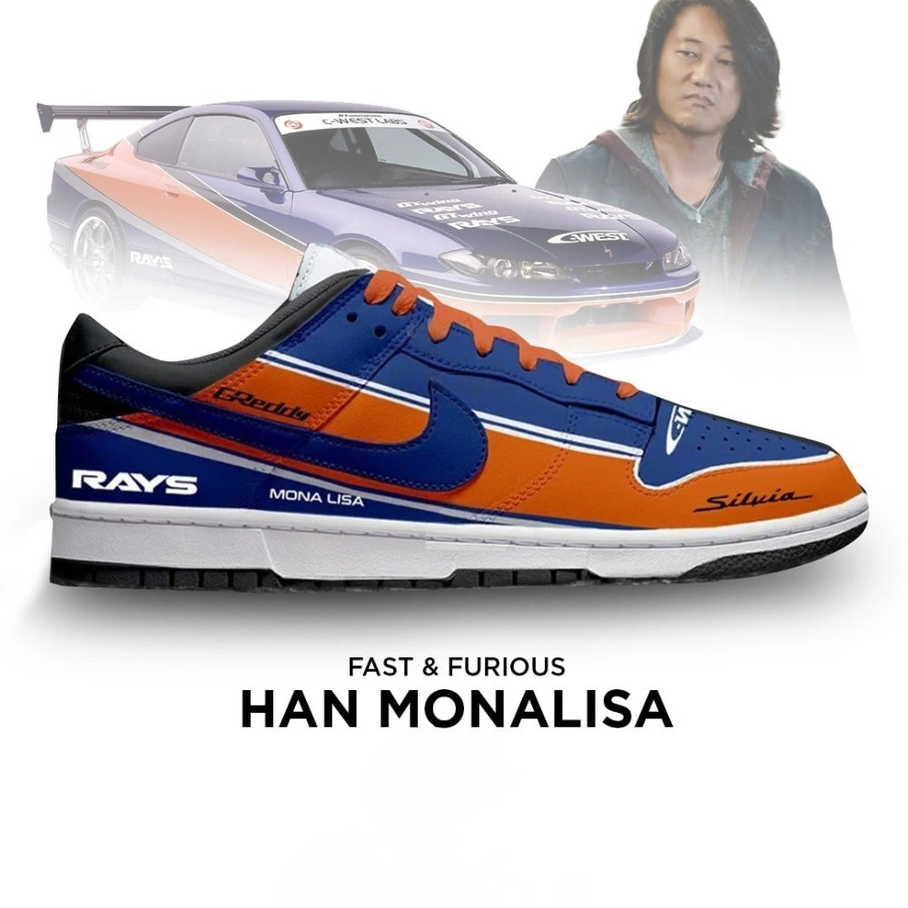 Han Monalisa Fast and Furious New Editon Low Top Shoes