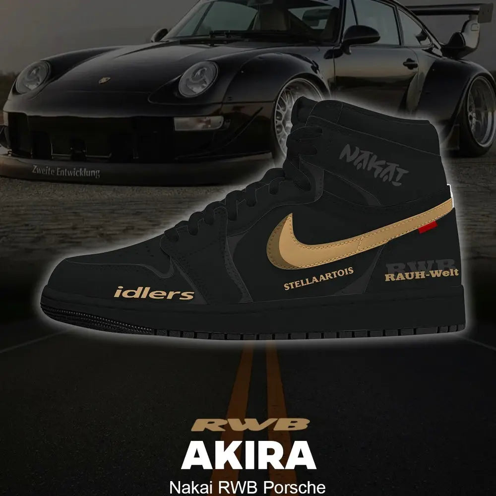 Akira Nakai RWB High Top Shoes