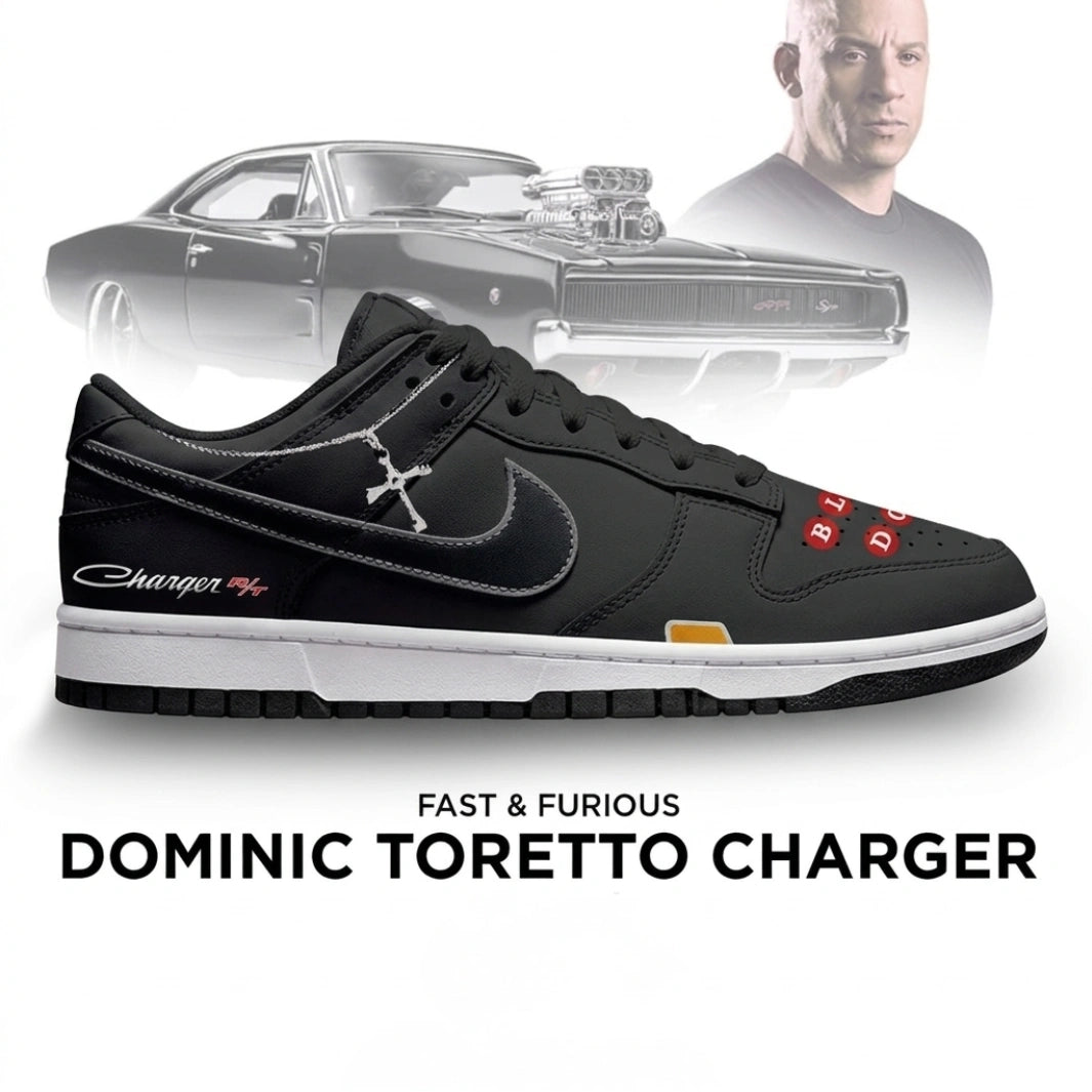 Domenic Toretto Charge Fast and Furious New Editon Low Top Shoes