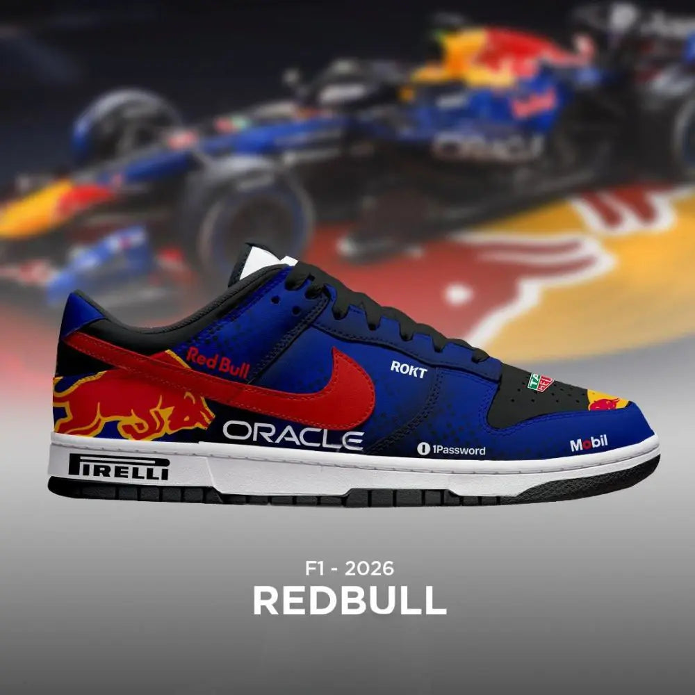Redbull F1 New Season Low Top Shoes