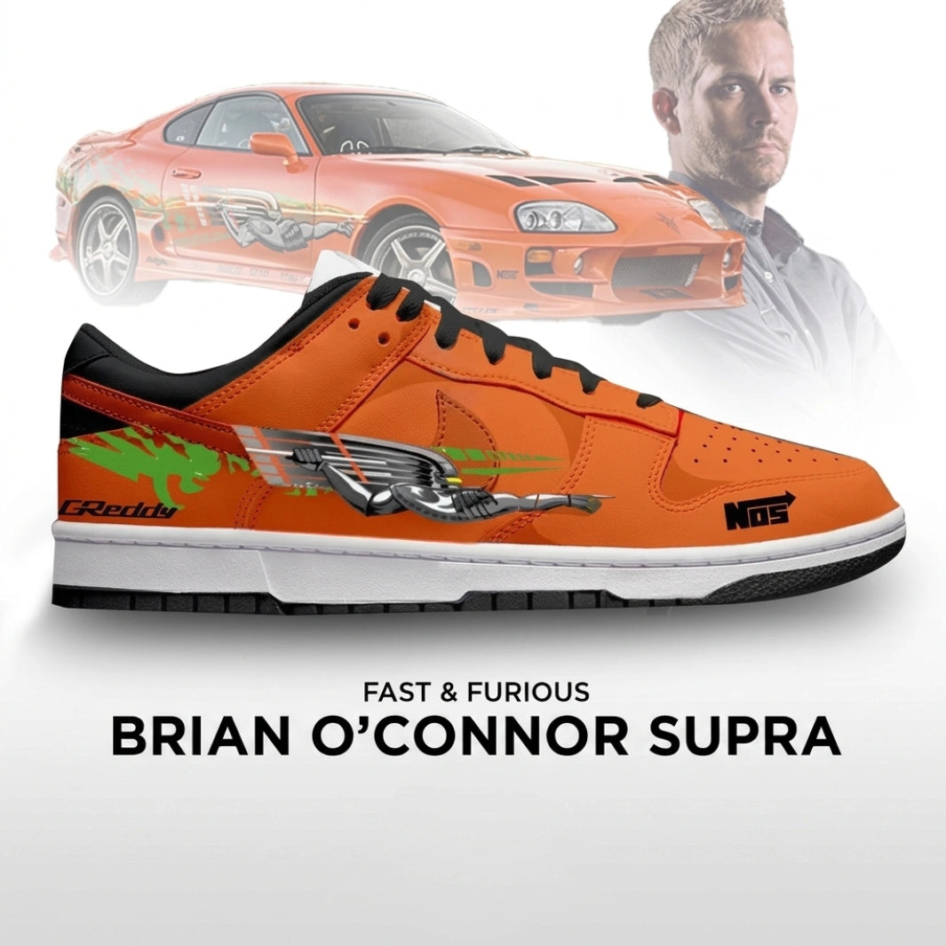 Brian O'connor Supra Fast and Furious New Editon Low Top Shoes