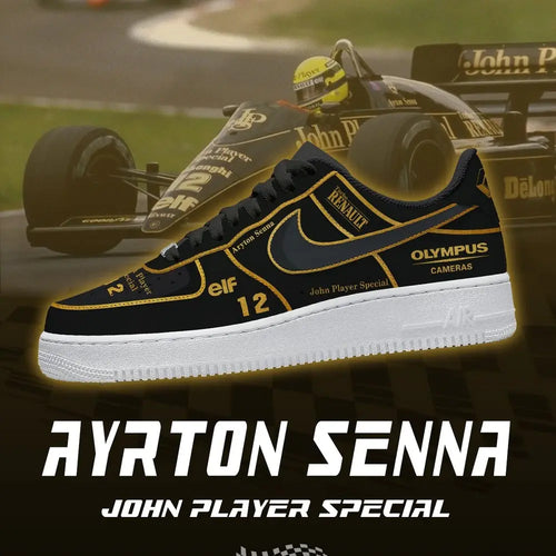 Ayrton Senna John Player Special V.1 Low Top Shoes