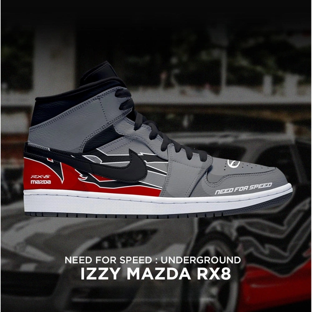 Izzy Mazda RX8 Need for Speed New High Top Shoes
