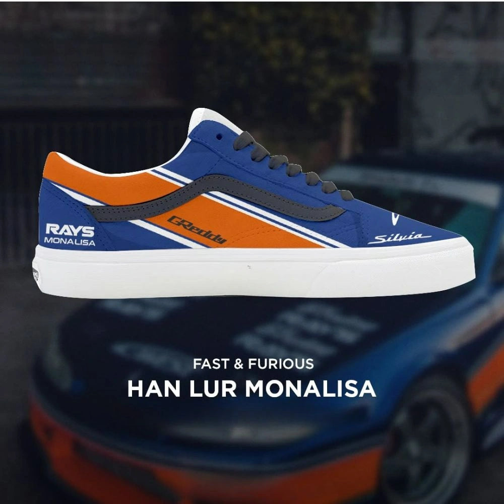Han Lur Monalisa Fast and Furious VOS Low Top Shoes