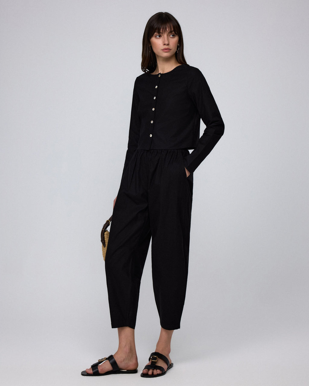 Bryn Mid-Waist Relaxed Pants