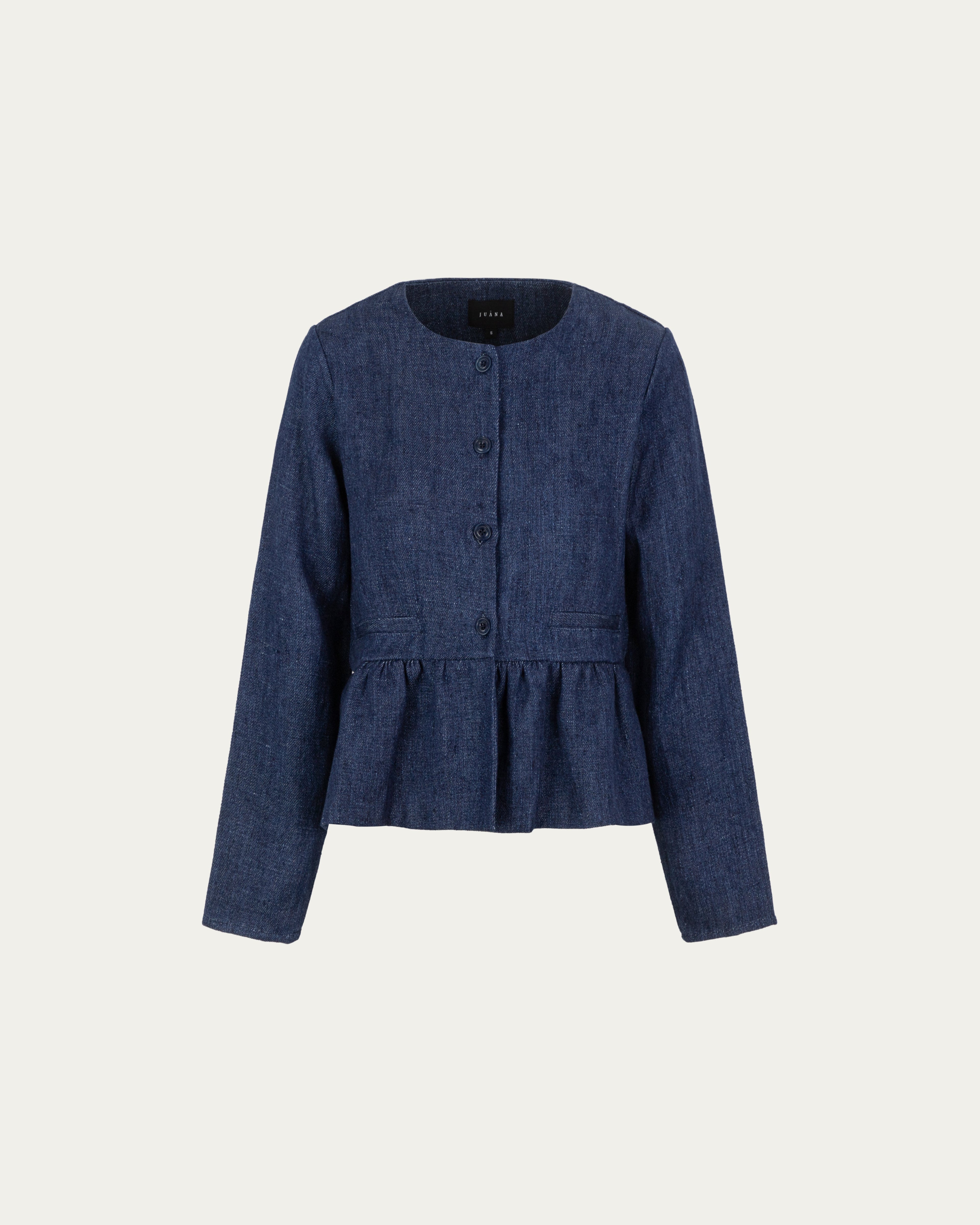 Sable Atelier Peplum Jacket
