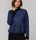 Sable Atelier Peplum Jacket