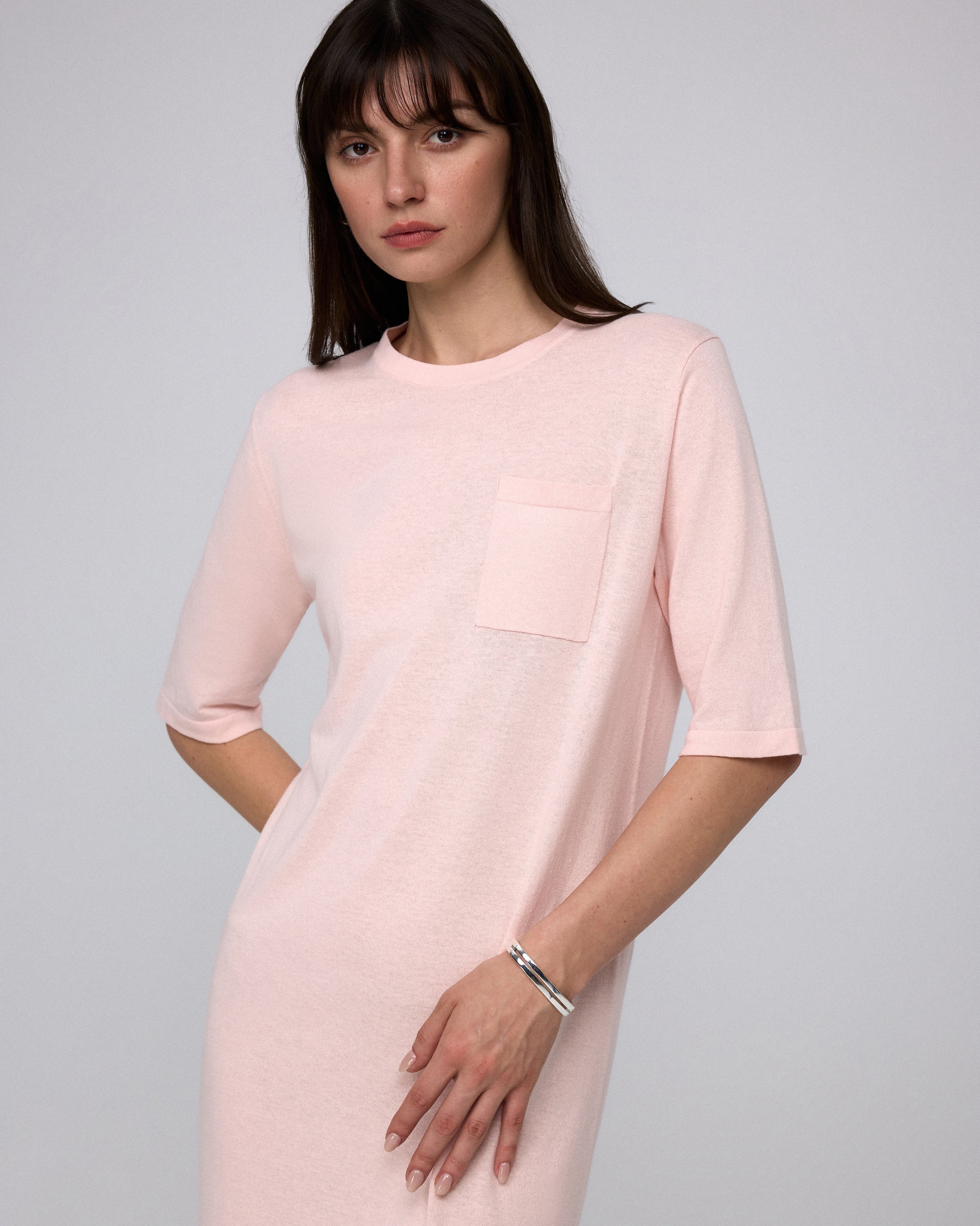 Marlowe Short-Sleeve Maxi Dress