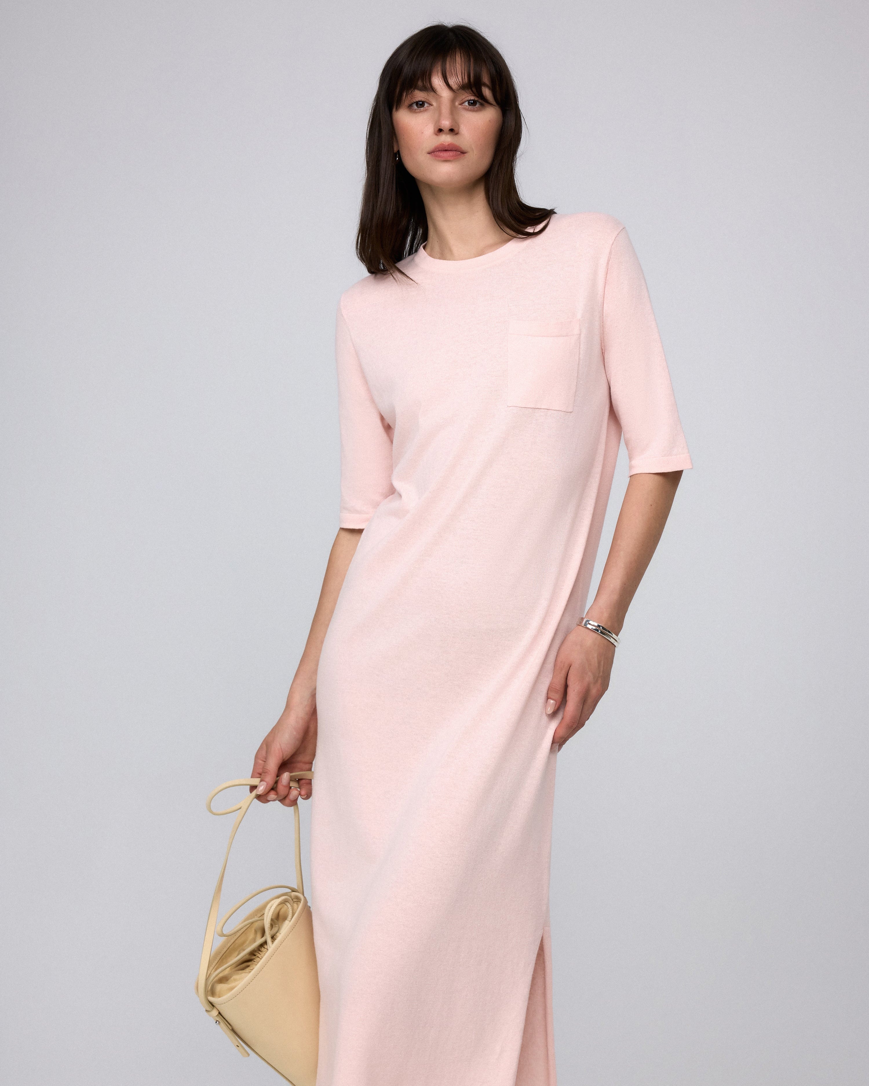 Marlowe Short-Sleeve Maxi Dress