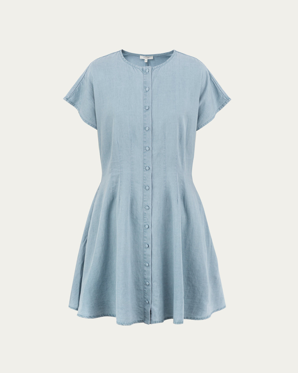 Isolde Pleat-Front Shirt Dress