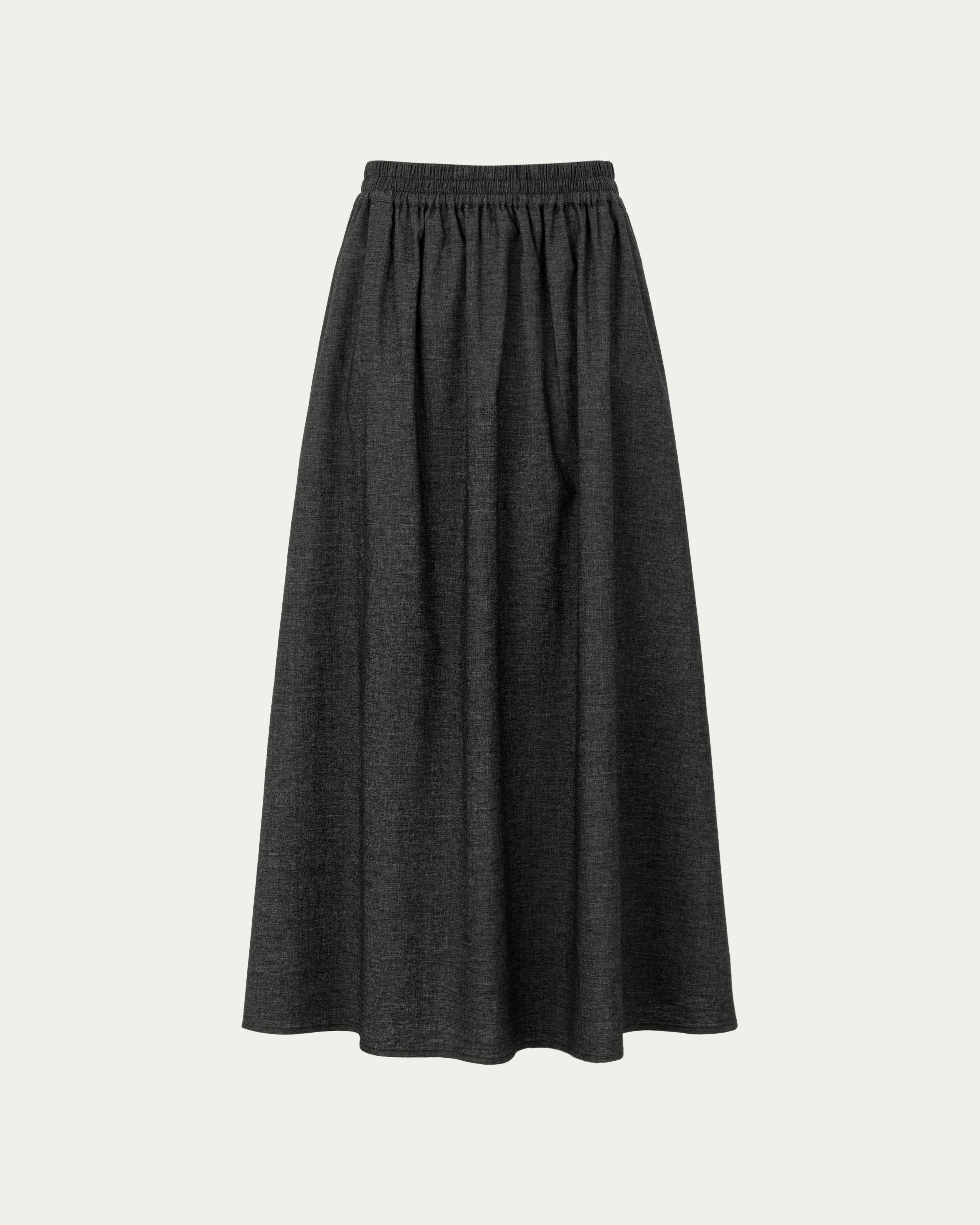 Marisol Hemp Blend Maxi Skirt