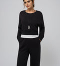 Calla Basics Fleece Cropped Sweater