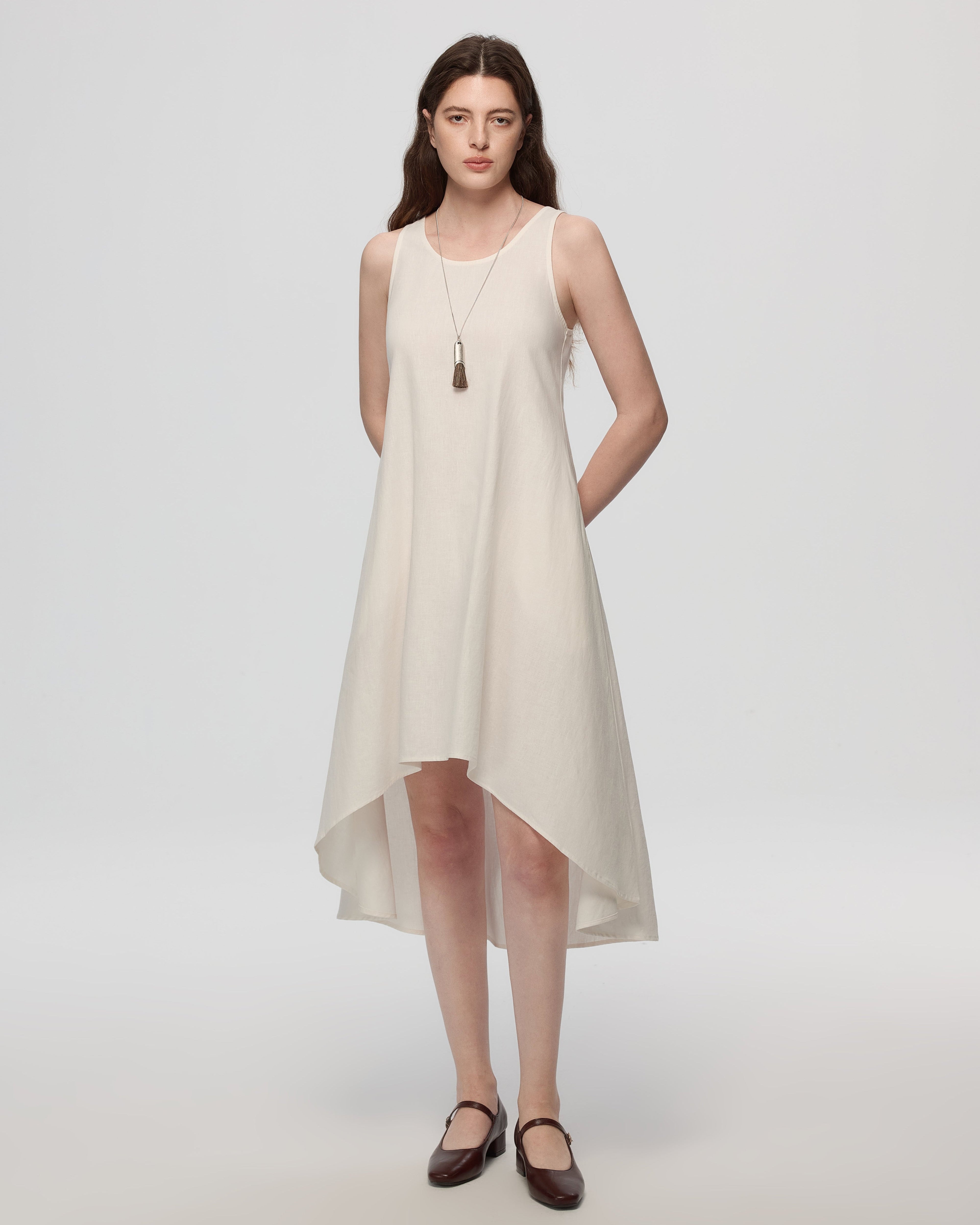 Sana Hemp High Low Dress