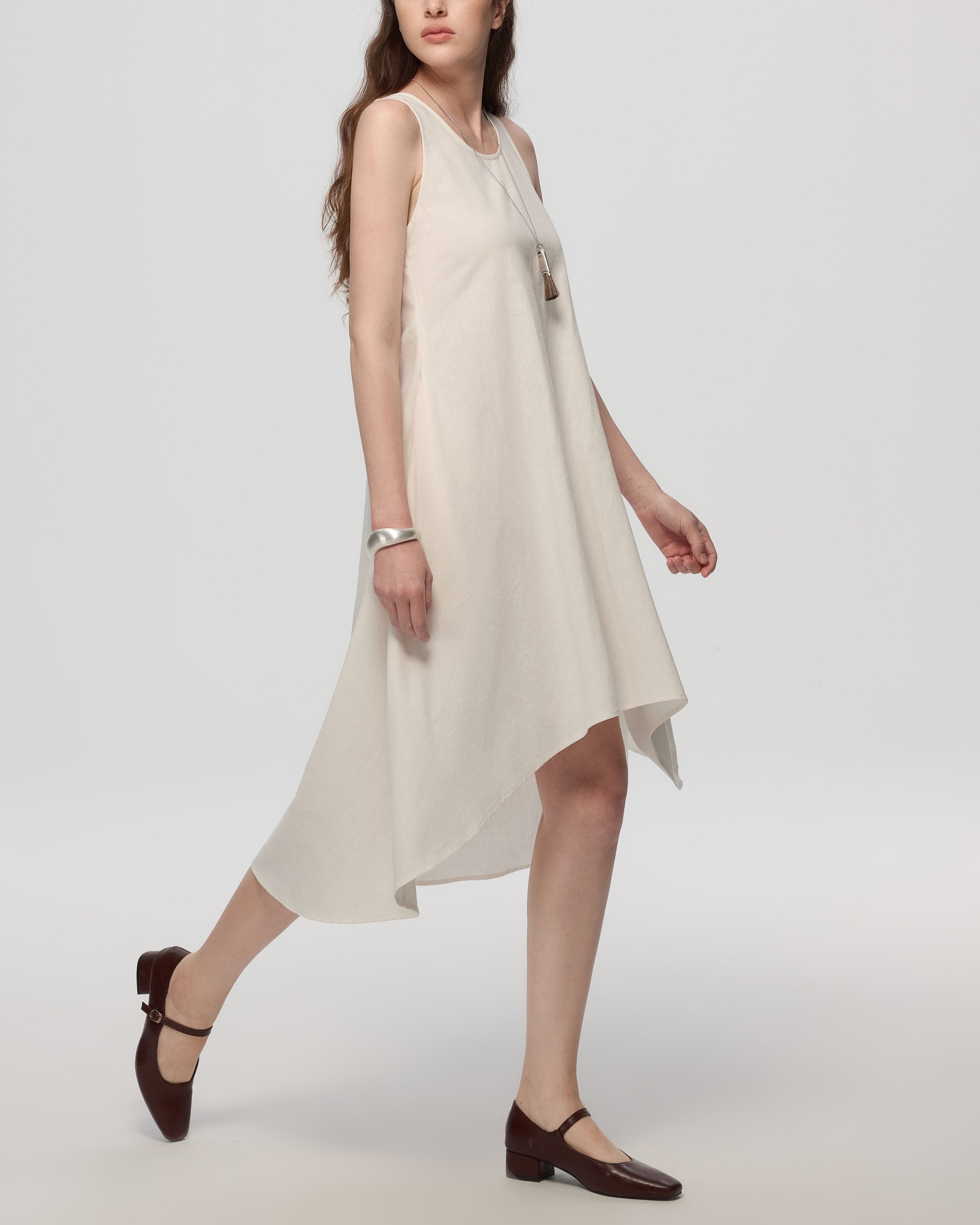 Sana Hemp High Low Dress