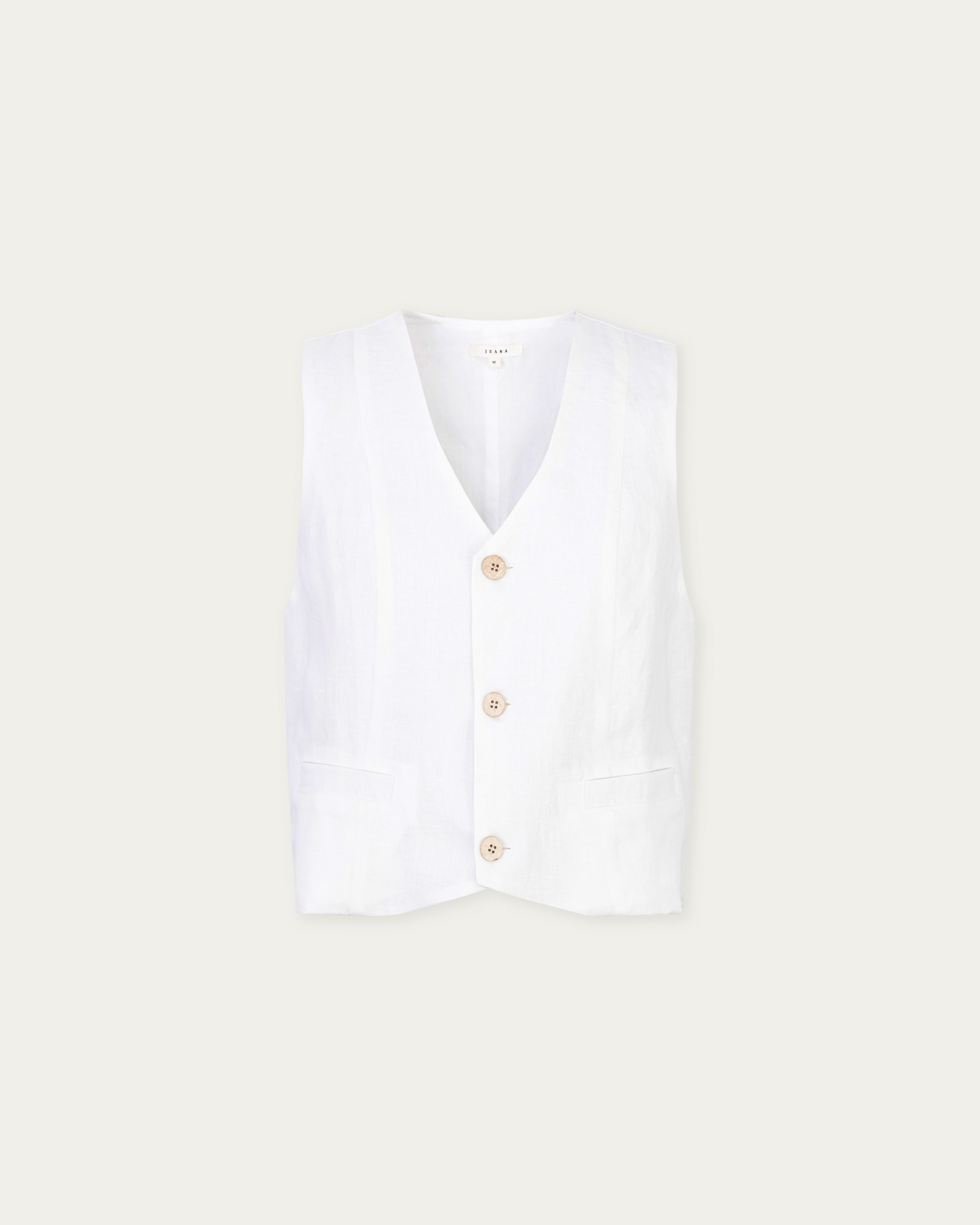 Meadow Hemp Tailored Vest