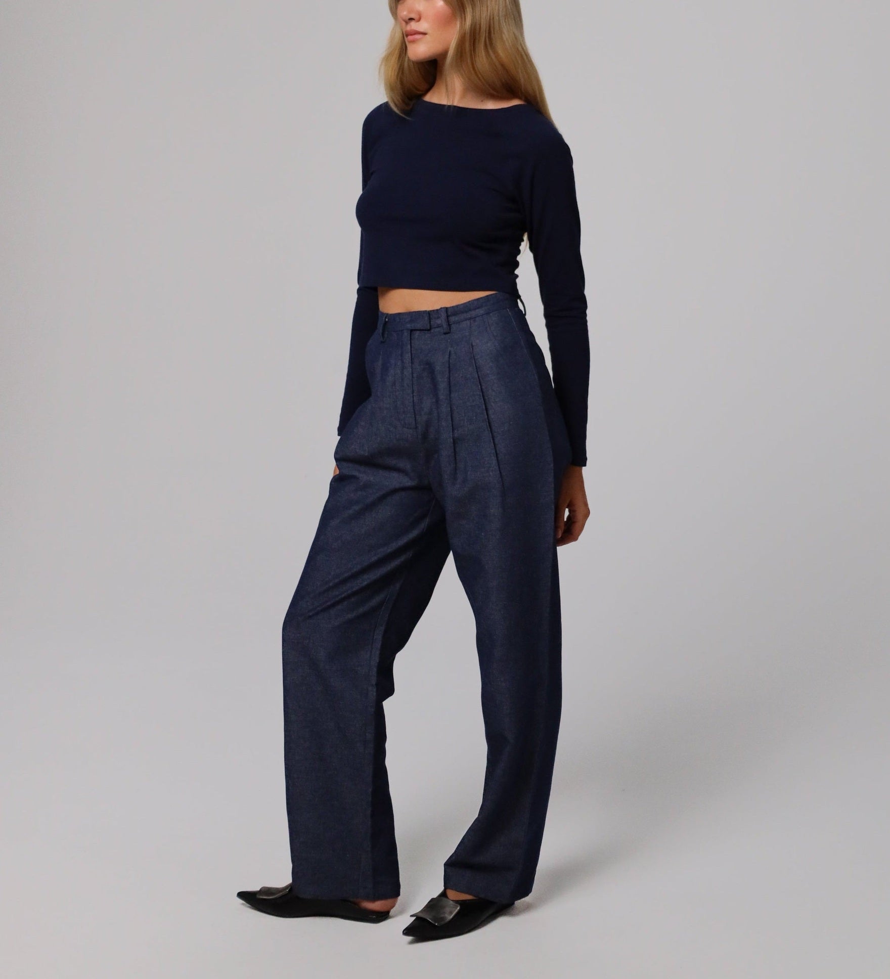 Briar High-Waist Trousers