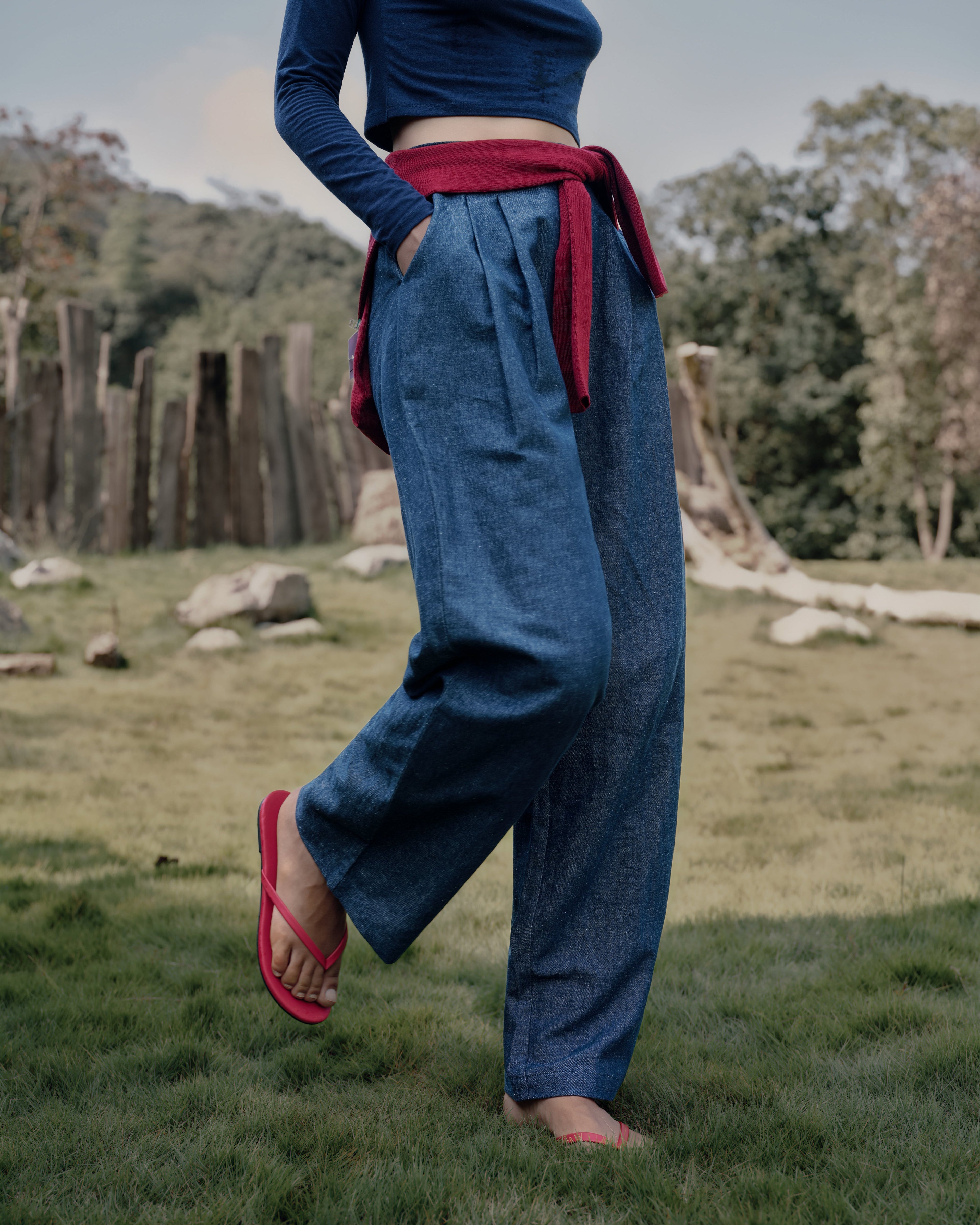 Briar High-Waist Trousers