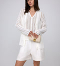 Lark Loose-Knit Striped Cardigan