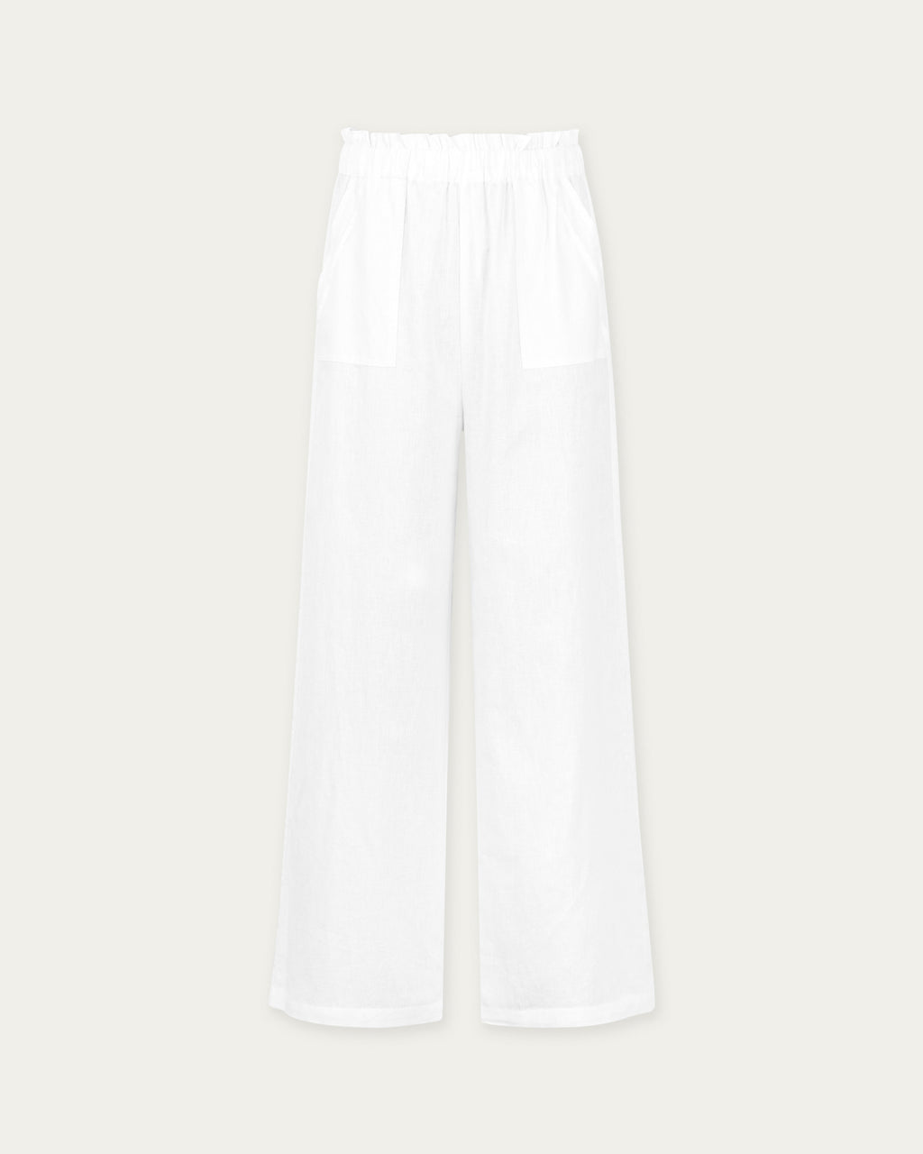 Rowan Undyed High-Waist Pull-On Pants