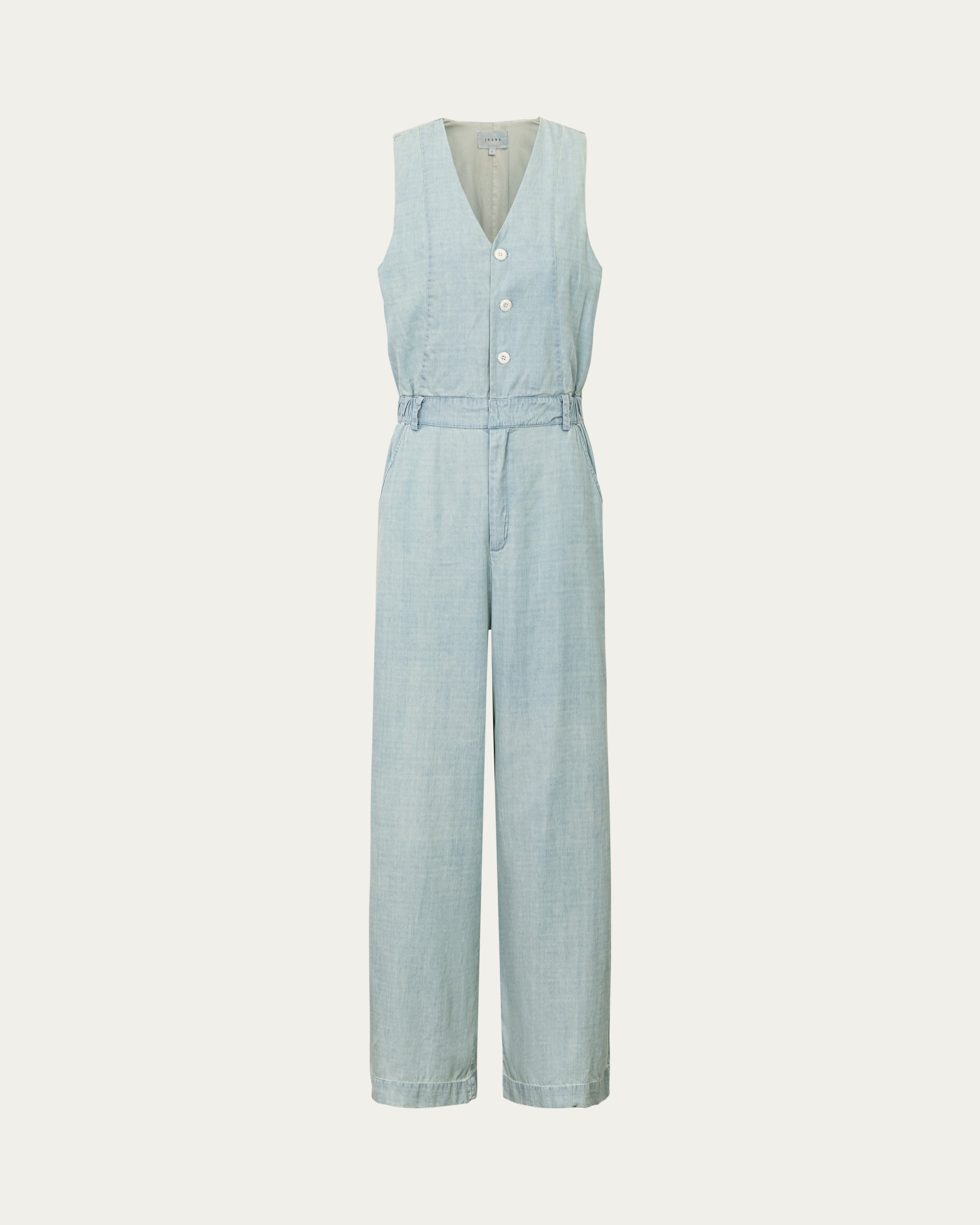 Yara Chambray Jumpsuit