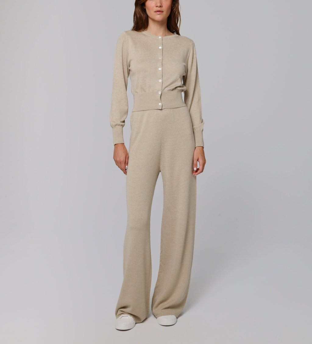 Thora Knitted Pull-On Pants