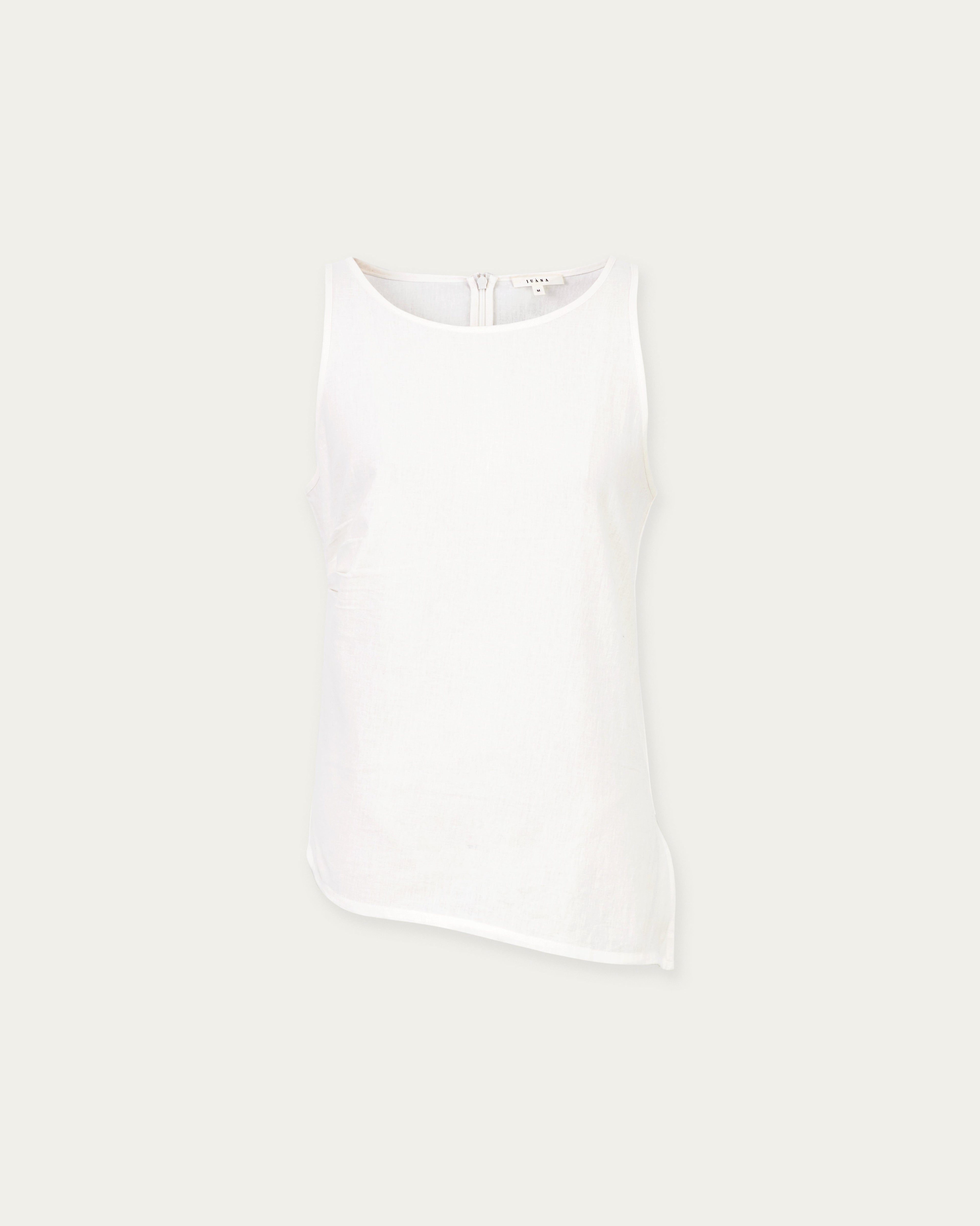 Poppy Pleat-Front Tank